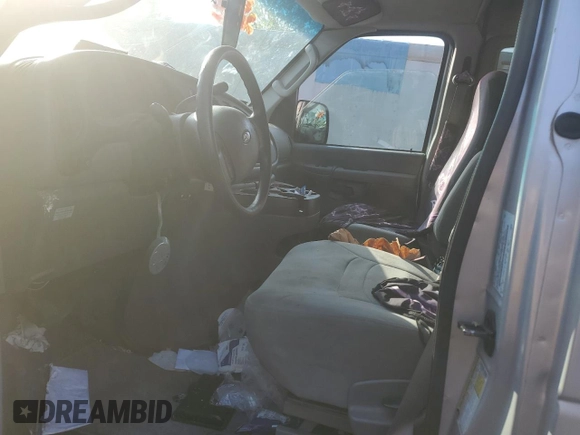 2008 Ford Econoline Passenger XL with VIN 1FBNE31L48DA30502, listed as a Copart auction lot 50341364 with Not Provided miles and Salvage Title. Bid and sale history available at DreamBid. Image 7.