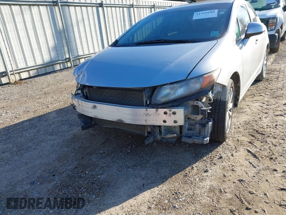 2012 Honda Civic EX-L with VIN 19XFB2F99CE047996, listed as a IAAI auction lot 41596688 with 124,523 mi miles and . Bid and sale history available at DreamBid. Image 6.