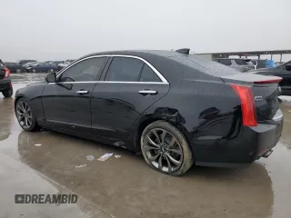 2018 Cadillac ATS RWD z VIN 1G6AA5RX4J0184510, wystawiony jako Copart lot #42934545 z przebiegiem 104 677 mil mil oraz Szkoda całkowita • Salvage title. Historia ofert i sprzedaży dostępna na DreamBid. Obrazek 2.