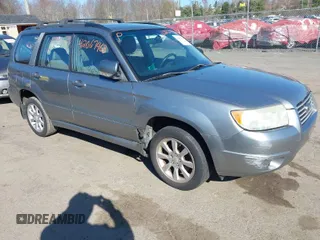 2007 Subaru Forester X w/Premium Pkg with VIN JF1SG65697H743892, listed as a IAAI auction lot 42067468 with 168,133 mi miles. Bid and sale history available at carsss.com. Image 1.