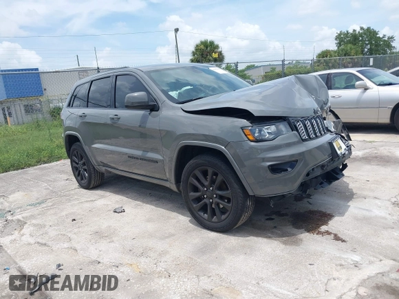 2019 Jeep Grand Cherokee Upland with VIN 1C4RJFAG9KC674720, listed as a IAAI auction lot 40002864 with Not Provided miles and . Bid and sale history available at DreamBid. Image 1.