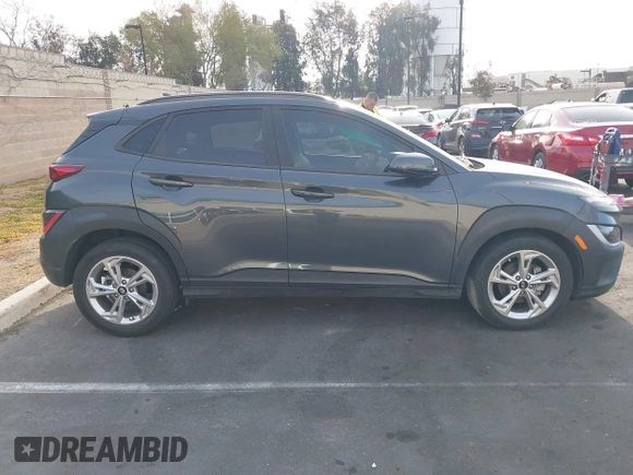 2022 Hyundai Kona SEL with VIN KM8K62AB6NU766779, listed as a IAAI auction lot 41889147 with 39,371 mi miles and . Bid and sale history available at DreamBid. Image 14.