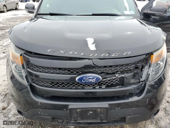 2013 Ford Explorer Sport with VIN 1FM5K8GT9DGB68968, listed as a Copart auction lot 46493015 with 180,612 mi miles and Salvage Title. Bid and sale history available at carsss.com. Image 14.