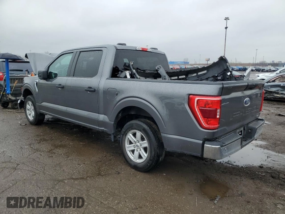 2023 Ford F-150 XL with VIN 1FTEW1C81PKD44267, listed as a Copart auction lot 50886765 with 47,142 mi miles and Clean title. Bid and sale history available at DreamBid. Image 2.