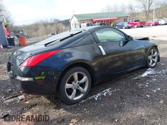 2008 Nissan 350Z with VIN JN1BZ34D78M706046, listed as a IAAI auction lot 41976435 with 80,321 mi miles. Bid and sale history available at carsss.com. Image 4.