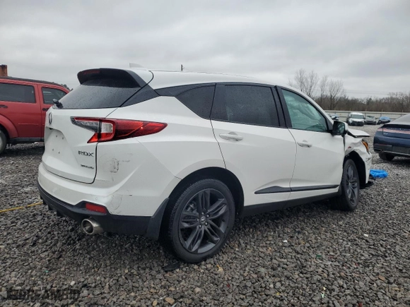 2024 Acura RDX w/A-Spec Package with VIN 5J8TC2H66RL035762, listed as a Copart auction lot 45744885 with 2,639 mi miles and Salvage Title. Bid and sale history available at carsss.com. Image 3.