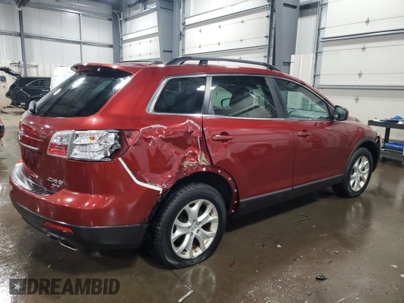 2011 Mazda CX-9 Touring with VIN JM3TB3CV0B0305363, listed as a Copart auction lot 45010215 with 211,693 mi miles and Salvage Title. Bid and sale history available at carsss.com. Image 3.