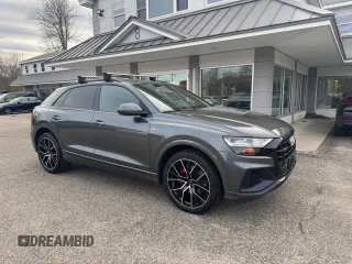 2019 Audi Q8 Premium Plus with VIN WA1EVAF10KD015763, listed as a Copart auction lot 52461255 with 134,540 mi miles and Clean Title. Bid and sale history available at carsss.com. Image 1.