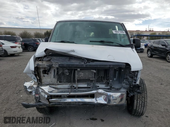 2012 Ford Econoline Passenger XL with VIN 1FBSS3BL9CDA44723, listed as a Copart auction lot 48371435 with 177,463 mi miles and Salvage Title. Bid and sale history available at DreamBid. Image 5.
