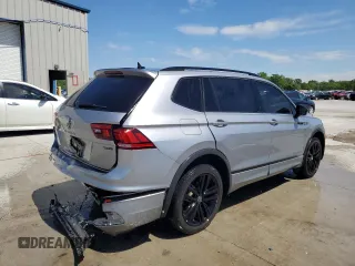 2022 Volkswagen Tiguan SE R-Line Black with VIN 3VV8B7AX9NM081894, listed as a Copart auction lot 56132245 with 74,053 mi miles and Salvage title. Bid and sale history available at DreamBid. Image 3.