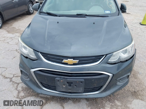 2017 Chevrolet Sonic LT with VIN 1G1JD5SH9H4159881, listed as a IAAI auction lot 42719661 with 188,302 mi miles and . Bid and sale history available at DreamBid. Image 6.