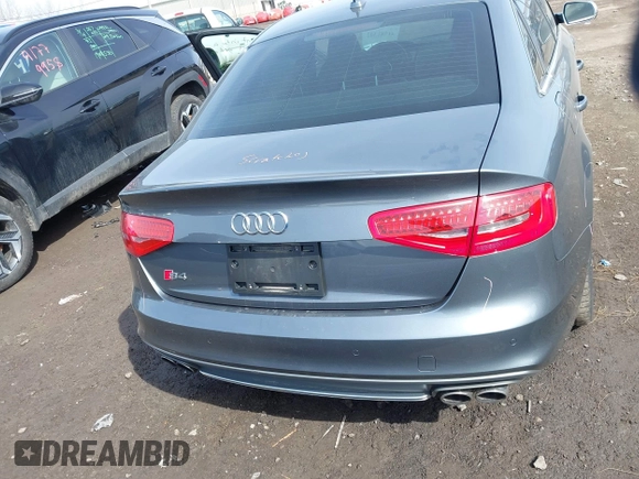 2013 Audi S4 Prestige with VIN WAUKGAFL4DA164439, listed as a IAAI auction lot 41781342 with 174,551 mi miles. Bid and sale history available at carsss.com. Image 16.