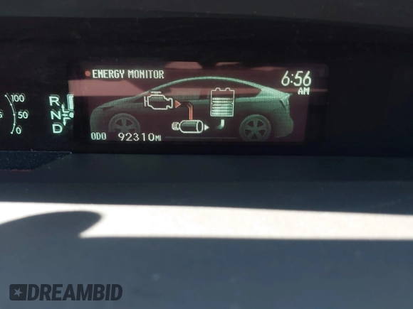 2015 Toyota Prius Four with VIN JTDKN3DU1F0449298, listed as a IAAI auction lot 41675916 with 92,310 mi miles. Bid and sale history available at carsss.com. Image 7.