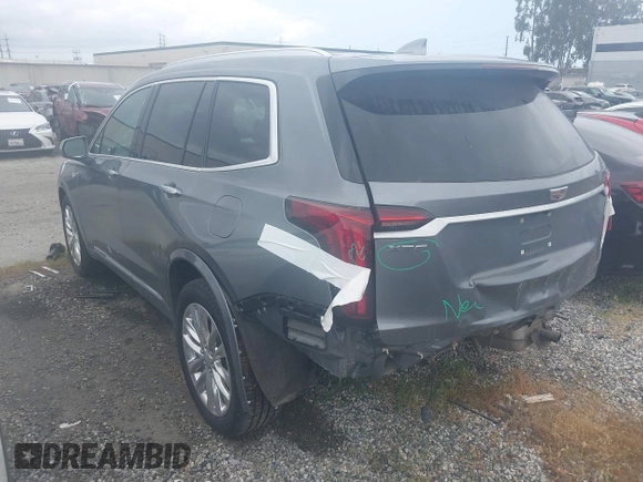 2020 Cadillac XT6 FWD Premium Luxury with VIN 1GYKPCRSXLZ105231, listed as a IAAI auction lot 42115169 with 70,319 mi miles. Bid and sale history available at carsss.com. Image 3.