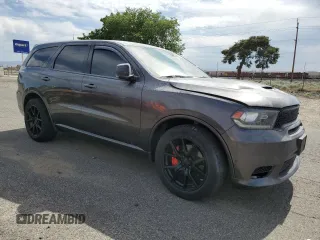 2019 Dodge Durango R/T z VIN 1C4SDJCT5KC685459, wystawiony jako Copart lot #61262265 z przebiegiem Nie podano mil oraz Szkoda całkowita • Salvage title. Historia ofert i sprzedaży dostępna na DreamBid. Obrazek 4.