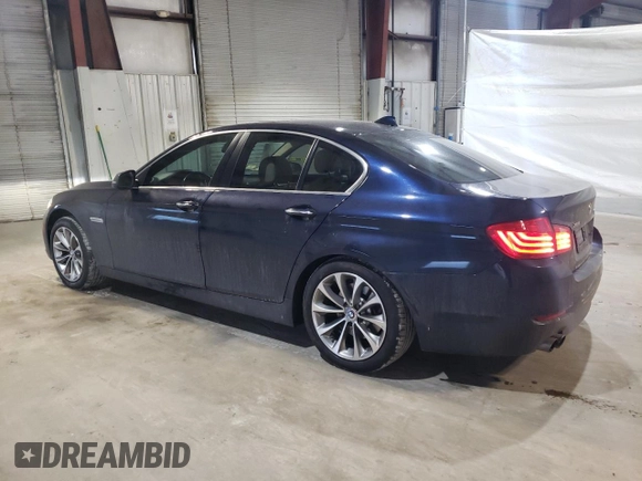 2016 BMW 5 Series 528i xDrive with VIN WBA5A7C53GG146538, listed as a Copart auction lot 47270965 with 132,930 mi miles and Salvage Title. Bid and sale history available at carsss.com. Image 2.