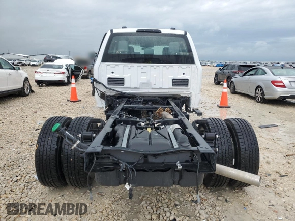 2024 Ford F-350 XL with VIN 1FD8W3HT6REE02974, listed as a Copart auction lot 55772355 with 1,453 mi miles and Salvage title. Bid and sale history available at DreamBid. Image 6.