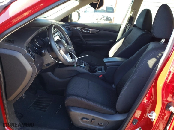 2017 Nissan Rogue S with VIN 5N1AT2MV1HC781968, listed as a Copart auction lot 85262004 with 51,071 mi miles and Salvage Title. Bid and sale history available at carsss.com. Image 7.