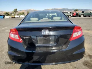 2012 Honda Civic Cpe LX with VIN 2HGFG3B59CH519341, listed as a Copart auction lot 73415724 with 80,910 mi miles and Salvage Title. Bid and sale history available at carsss.com. Image 6.