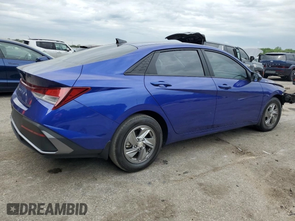 2024 Hyundai Elantra SE z VIN KMHLL4DG1RU773161, wystawiony jako Copart lot #53343915 z przebiegiem 20 360 mil mil oraz Szkoda całkowita • Salvage title. Historia ofert i sprzedaży dostępna na DreamBid. Obrazek 3.