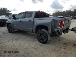 2020 GMC Canyon 2WD SLE with VIN 1GTG5CEN9L1118892, listed as a Copart auction lot 43500175 with 53,587 mi miles and Salvage Title. Bid and sale history available at carsss.com. Image 2.