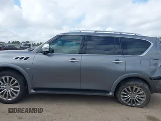 2015 Infiniti QX80 with VIN JN8AZ2NF5F9573634, listed as a IAAI auction lot 41510452 with 127,530 mi miles and . Bid and sale history available at DreamBid. Image 15.