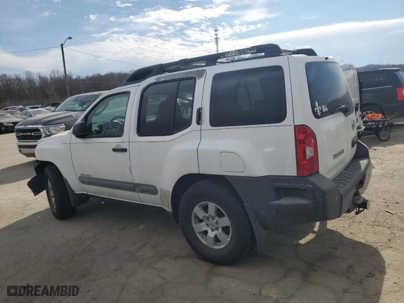 2005 Nissan Xterra S with VIN 5N1AN08U85C619329, listed as a Copart auction lot 46829725 with 232,651 mi miles and Salvage Title. Bid and sale history available at carsss.com. Image 2.