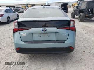 2022 Toyota Prius L Eco with VIN JTDKAMFU0N3183039, listed as a Copart auction lot 50710775 with 49,667 mi miles and Salvage Title. Bid and sale history available at DreamBid. Image 6.