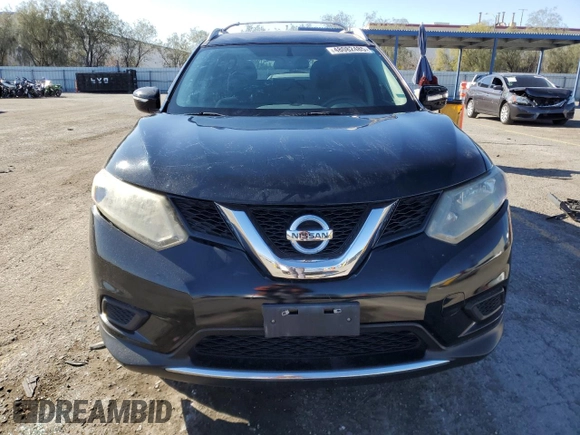 2014 Nissan Rogue SV with VIN 5N1AT2MT2EC789538, listed as a Copart auction lot 48082485 with 118,324 mi miles and Salvage Title. Bid and sale history available at carsss.com. Image 5.