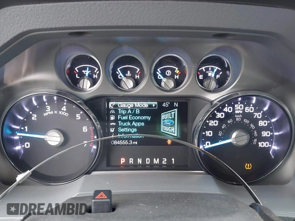 2015 Ford F-250 Lariat with VIN 1FT7W2B67FEC40068, listed as a IAAI auction lot 41830833 with 84,555 mi miles and . Bid and sale history available at DreamBid. Image 7.
