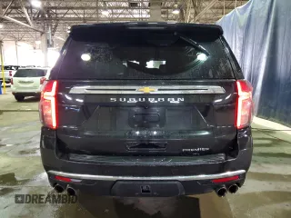 2023 Chevrolet Suburban Premier with VIN 1GNSKFKD3PR255115, listed as a Copart auction lot 52940585 with 65,453 mi miles and Clean Title. Bid and sale history available at DreamBid. Image 6.
