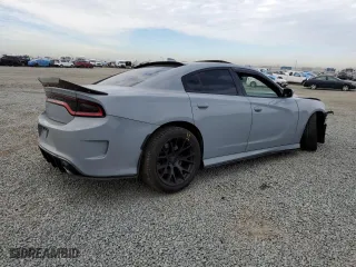 2022 Dodge Charger Scat Pack with VIN 2C3CDXGJ8NH181395, listed as a Copart auction lot 47210095 with 19,911 mi miles and Salvage Title. Bid and sale history available at carsss.com. Image 3.