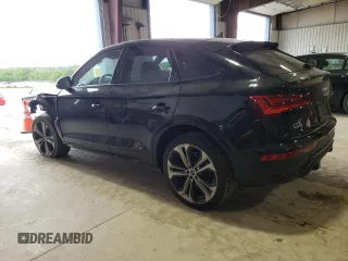 2023 Audi Q5 Sportback S line Premium Plus with VIN WA15AAFY9P2045081, listed as a Copart auction lot 58192475 with 40,107 mi miles and Salvage title. Bid and sale history available at DreamBid. Image 2.