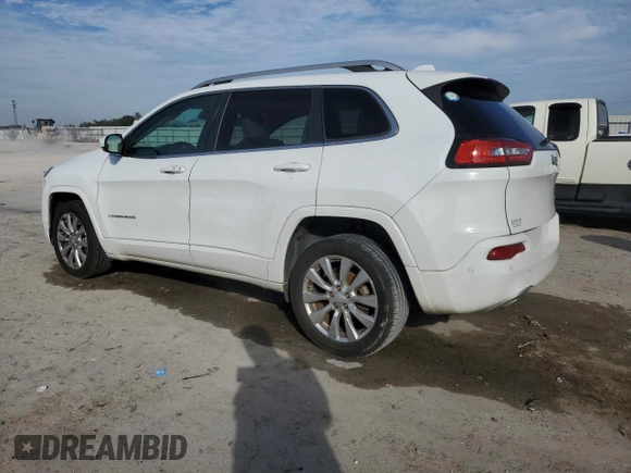 2018 Jeep Cherokee Overland with VIN 1C4PJLJB4JD519608, listed as a Copart auction lot 43204765 with 71,378 mi miles and Salvage title. Bid and sale history available at DreamBid. Image 2.