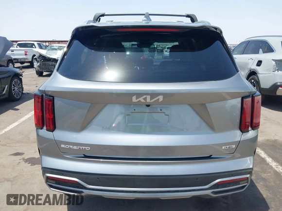 2023 Kia Sorento SX Prestige with VIN KNDRMDLH3P5178664, listed as a IAAI auction lot 42638187 with 53,778 mi miles and . Bid and sale history available at DreamBid. Image 16.