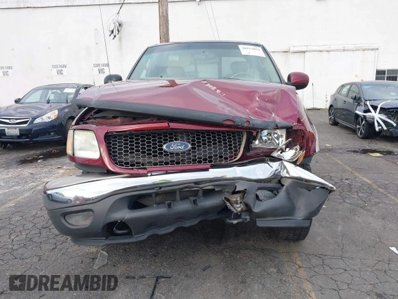 2003 Ford F-150 XL with VIN 2FTRX18L43CA37637, listed as a IAAI auction lot 40911094 with 1 mi miles. Bid and sale history available at carsss.com. Image 6.