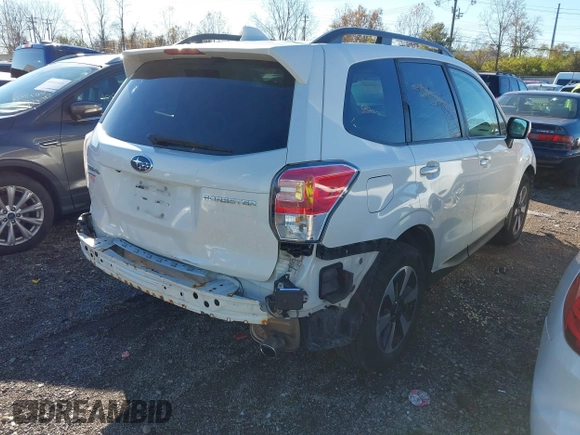 2018 Subaru Forester Premium with VIN JF2SJAGC7JH494972, listed as a IAAI auction lot 40811840 with 65,239 mi miles and . Bid and sale history available at DreamBid. Image 4.