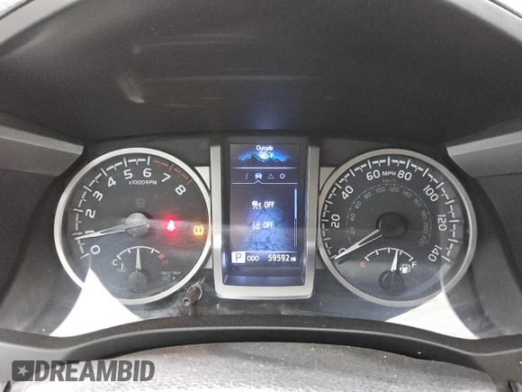 2020 Toyota Tacoma SR5 z VIN 5TFAZ5CN9LX089772, wystawiony jako Copart lot #60783225 z przebiegiem 59 592 mil mil oraz Czysty tytuł • Clean title. Historia ofert i sprzedaży dostępna na DreamBid. Obrazek 9.