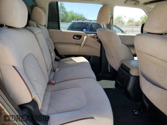 2017 Nissan Armada Platinum z VIN JN8AY2ND4H9006836, wystawiony jako Copart lot #51253595 z przebiegiem 149 729 mil mil oraz Szkoda całkowita • Salvage title. Historia ofert i sprzedaży dostępna na DreamBid. Obrazek 10.
