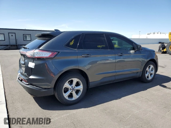 2016 Ford Edge SE with VIN 2FMPK4G91GBB73311, listed as a Copart auction lot 56574485 with 108,193 mi miles and Salvage title. Bid and sale history available at DreamBid. Image 3.