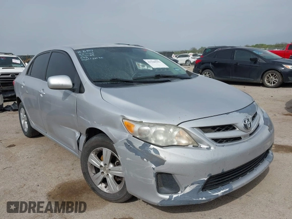 2011 Toyota Corolla L with VIN 2T1BU4EE3BC655772, listed as a IAAI auction lot 41948592 with 67,870 mi miles and . Bid and sale history available at DreamBid. Image 1.