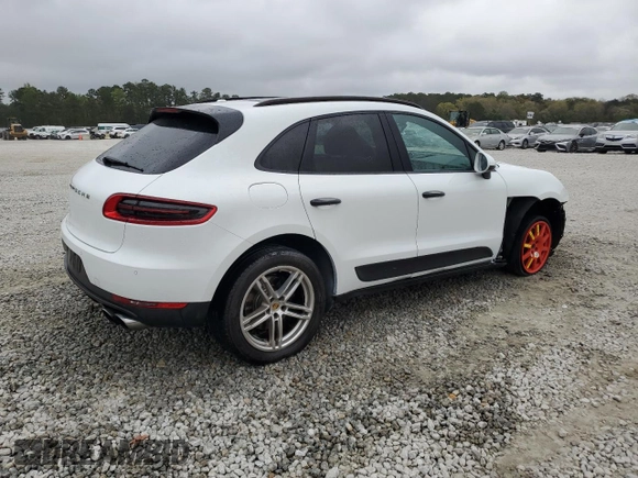 2018 Porsche Macan with VIN WP1AA2A53JLB17318, listed as a Copart auction lot 50155435 with 89,984 mi miles and Salvage Title. Bid and sale history available at DreamBid. Image 3.