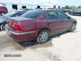 2003 Chevrolet Impala with VIN 2G1WF52E239293935, listed as a IAAI auction lot 41999787 with 123,837 mi miles and . Bid and sale history available at DreamBid. Image 4.