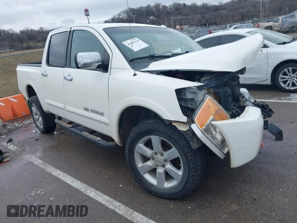 2012 Nissan Titan SL with VIN 1N6AA0EC7CN311109, listed as a IAAI auction lot 41420110 with 209,731 mi miles and . Bid and sale history available at DreamBid. Image 1.