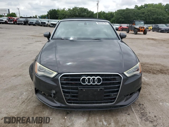 2015 Audi A3 1.8T Premium Plus with VIN WAU5CLFF8F1101636, listed as a Copart auction lot 56336754 with 125,709 mi miles and Salvage Title. Bid and sale history available at carsss.com. Image 5.