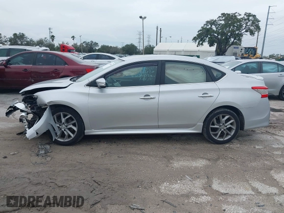 2015 Nissan Sentra SV with VIN 3N1AB7AP1FY321579, listed as a IAAI auction lot 41380306 with 84,888 mi miles and . Bid and sale history available at DreamBid. Image 14.