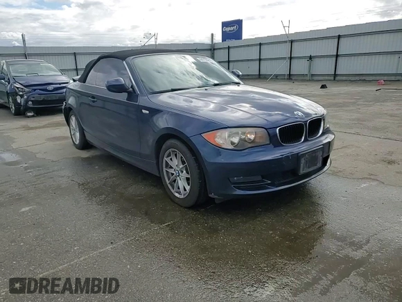 2011 BMW 1 Series 128i with VIN WBAUN1C57BVH83615, listed as a Copart auction lot 44755235 with 97,138 mi miles and Salvage title. Bid and sale history available at DreamBid. Image 10.