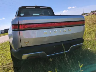 2023 Rivian R1T Adventure with VIN 7FCTGAAA5PN019317, listed as a Copart auction lot 74416784 with 11,508 mi miles and Salvage Title. Bid and sale history available at carsss.com. Image 6.