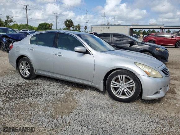 2012 Infiniti G37 Sedan Journey with VIN JN1CV6AP1CM620370, listed as a Copart auction lot 57461914 with 242,486 mi miles and Salvage Title. Bid and sale history available at carsss.com. Image 4.