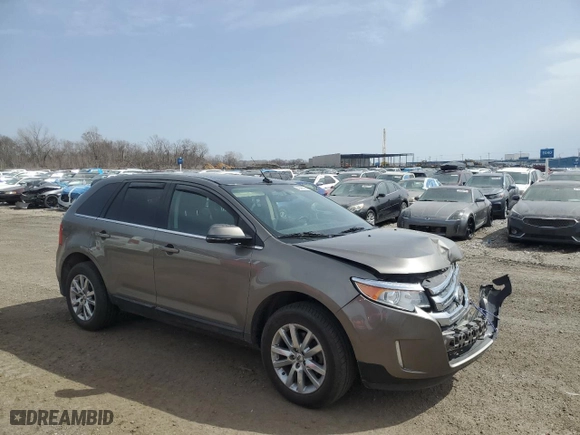 2014 Ford Edge Limited with VIN 2FMDK4KCXEBA93606, listed as a Copart auction lot 49056205 with 127,562 mi miles and Salvage Title. Bid and sale history available at carsss.com. Image 4.